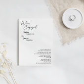 Moderne Klassieke Partij We zijn een Betrokken Par Kaart