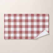 Moderne klassieke schotse monogram cadeau tartan p bad handdoek (Handdoek)