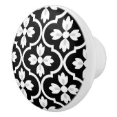 Moderne, klassieke Spaanse Middellandse Zee zwart, Keramische Knop (Rechts)