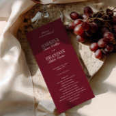 Moderne Klassieke Trouwceremonie Programma in Bour