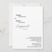 Moderne Klassieke uitnodiging van de partij van de (Voorkant)