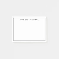 Moderne klassieke zwarte dunne lijn