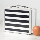 Moderne klassieke zwarte en witte strips (In situ)