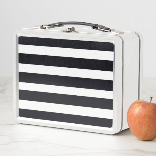 Moderne klassieke zwarte en witte strips (In situ)