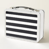 Moderne klassieke zwarte en witte strips (Achterkant)