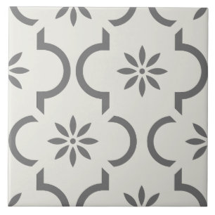 Moderne klassieke Zweedse lichtgrijs Middellandse Tegeltje