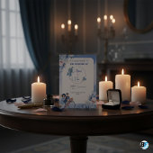 Moderne klassieker met fotohuwelijk kaart