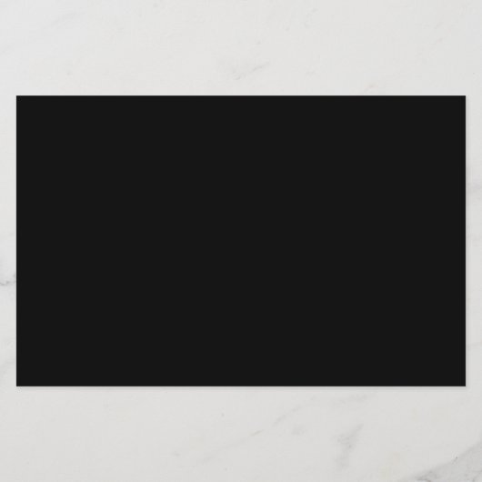 Moderne Klaver Logo Luxe Boetiek Foto Zwart Flyer (Achterkant)