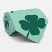 Moderne klaver St. Patrick's Day Stropdas (Opgerold)