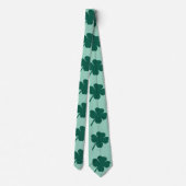 Moderne klaver St. Patrick's Day Stropdas (Achterkant)