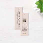 Moderne kleding Bewaar Label ophangen Mini Visitekaartjes (Bureau)