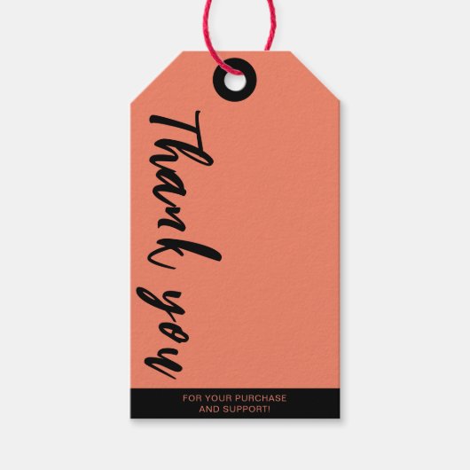 Moderne Kleding voor Kleine Bedrijven Prijs Hang L Cadeaulabel (Voorkant)