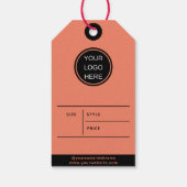 Moderne Kleding voor Kleine Bedrijven Prijs Hang L Cadeaulabel (Achterkant)