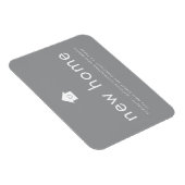 Moderne, kleine, kleine, nieuwe startpagina met he magneet (Rechterzijde)