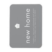 Moderne, kleine, kleine, nieuwe startpagina met he magneet (Verticaal)