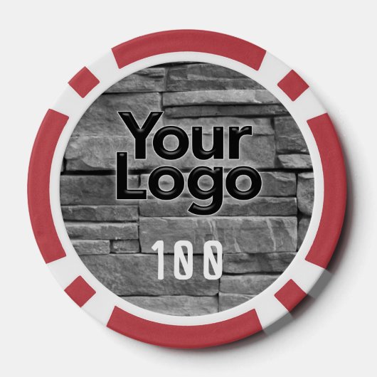 Moderne Kleine Onderneming Van de Bedrijfs Kantoor Poker Chips (Achterkant)