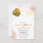 Moderne kleine stropdas op weg naar neutraal baby  kaart (Voorkant)