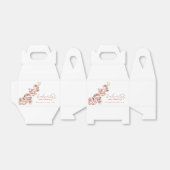 Moderne Kleine Wildflower Boho | HERFST BABY SHOWE Bedankdoosjes (Uitgevouwen)