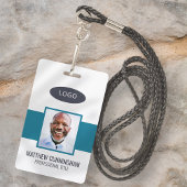 Moderne Kleur Aangepaste Logo Werknemer Naam Barco Badge