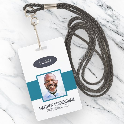 Moderne Kleur Aangepaste Logo Werknemer Naam Barco Badge