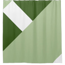 Moderne Kleurblok 2 Douchegordijn