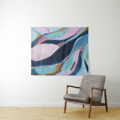 Moderne Kleurblok Abstracte Kunst Wandkleed (In Situ (horizontaal))
