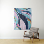 Moderne Kleurblok Abstracte Kunst Wandkleed (In situ)