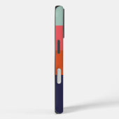 Moderne Kleurblok Brede Strepen Persoonlijk Case-Mate iPhone Case (Achterkant / Rechts)
