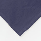 Moderne Kleurblok Brede Strepen Persoonlijk Fleece Deken (Hoek)