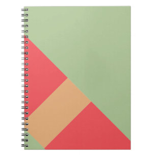 Moderne Kleurblok Geo 1 Notitieboek