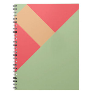 Moderne Kleurblok Geo 1 Notitieboek