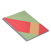 Moderne Kleurblok Geo 1 Notitieboek (Rechterzijde)