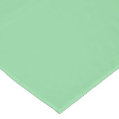Moderne Kleurblok Pastel Mint & Perzik Aangepaste Tafelkleed (Gekanteld)