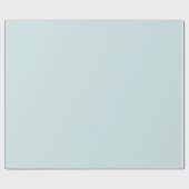 Moderne Kleuren - Aqua Pastel Wrapping Paper Roll Cadeaupapier (Vlak)