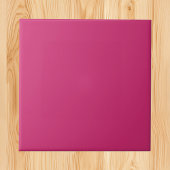 Moderne kleuren - Bright Magenta keramische Tegel Tegeltje