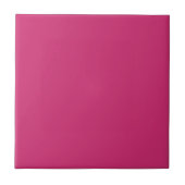 Moderne kleuren - Bright Magenta keramische Tegel Tegeltje (Voorkant)