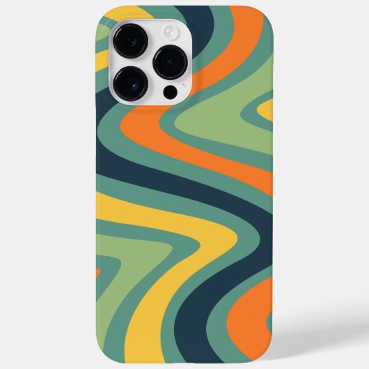 Moderne kleuren Case-Mate iPhone case (Achterkant)