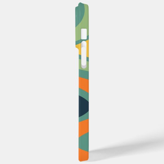 Moderne kleuren Case-Mate iPhone case (Achterkant / Links)