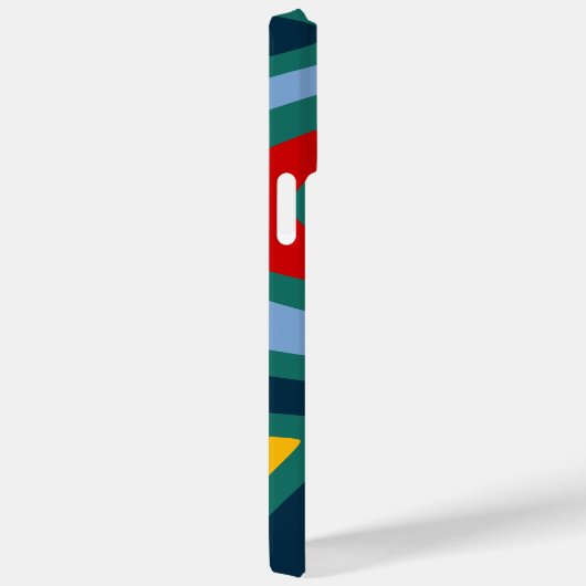 Moderne kleuren Case-Mate iPhone case (Achterkant / Rechts)