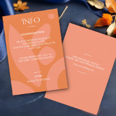 Moderne Kleuren Collage, Accommodatie Informatiekaartje