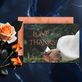 Moderne Kleuren Collage Bedankkaart