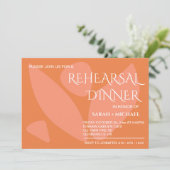 Moderne Kleuren Collage repetitie diner Kaart (Staand voorkant)