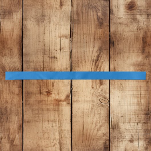 Moderne Kleuren - Donkerblauw Sky Satijnen Lint