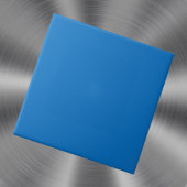 Moderne kleuren - donkerblauwe hemel Paarse kerami Tegeltje