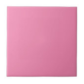 Moderne kleuren - felle zonsondergang roze keramis tegeltje (Voorkant)