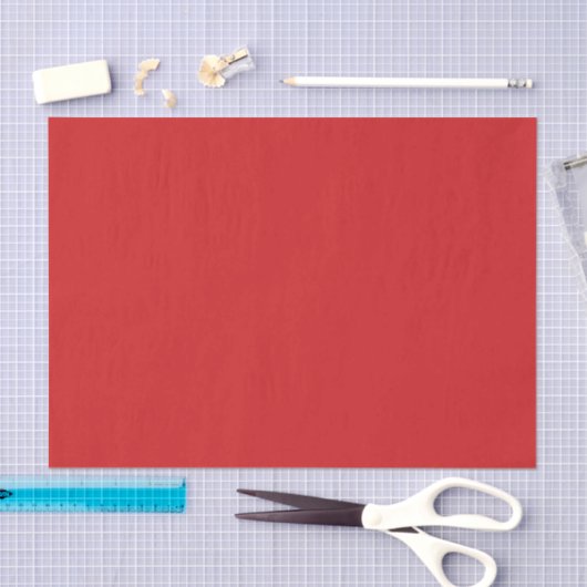 Moderne Kleuren Heet Rood Weefseldocument Tissuepapier (Craft)