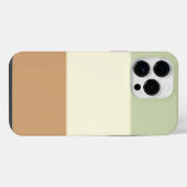Moderne kleuren iPhone hoesje (Achterkant horizontaal)