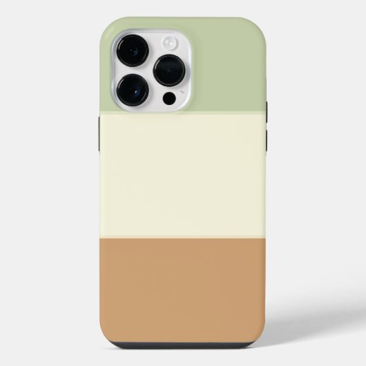 Moderne kleuren iPhone hoesje (Achterkant)