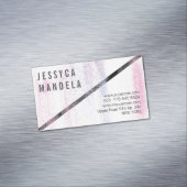 Moderne Kleuren Magnetisch Visitekaartje (Voorbeeld)