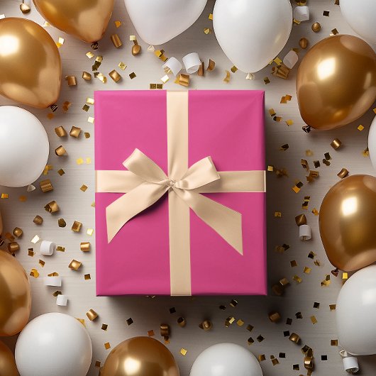 Moderne Kleuren Neon Roze Paarse Verpakkende Docum Cadeaupapier